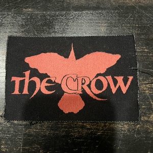 The Crow Canvas Patch - New Screen Printed 5x3" Licensed by C & D Visionary Inc
